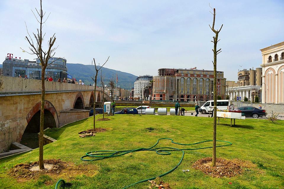 Скопје се бори за чист воздух, а проектите за зазеленување стојат на хартија