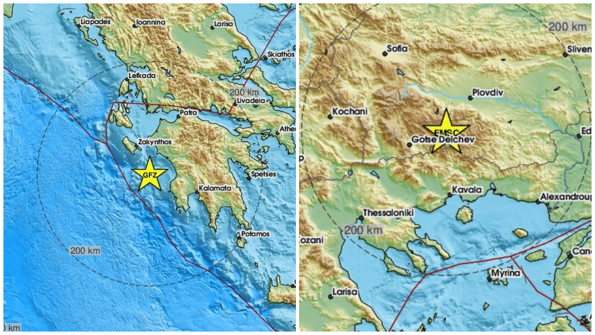 Се тресе тлото во соседството - Утрово земјотреси во Бугарија и Грција 